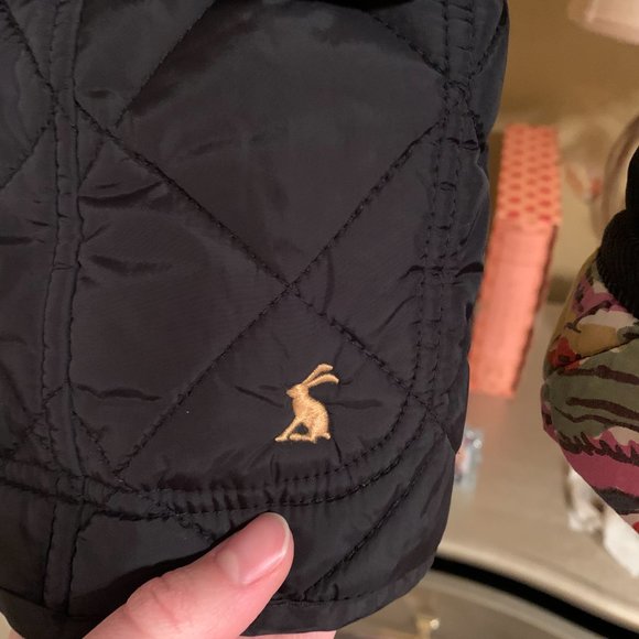 Joules Moredale Black Quilted Jacket XXS - Picture 8 of 13